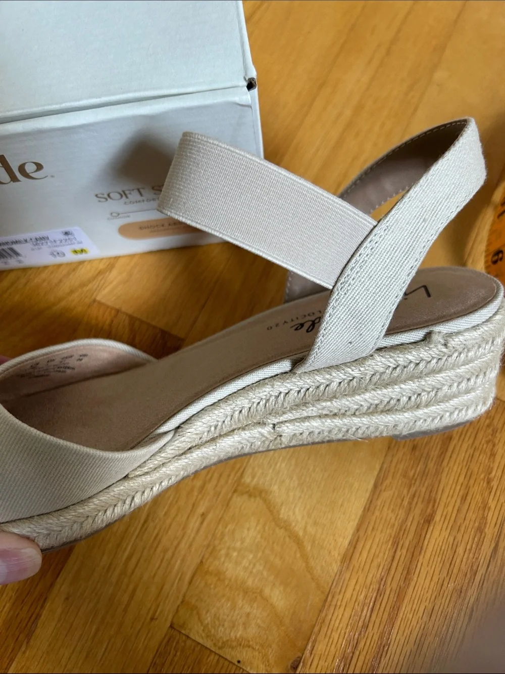 Life Stride Espadrille Wedge Sandals